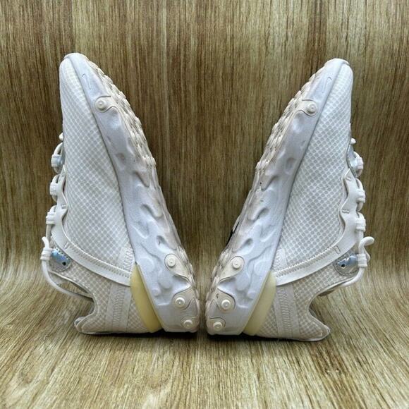 Nike React Element 55 Women's Size 6.5 White Iridescent Running Shoes CN0147-100 - Picture 7 of 9